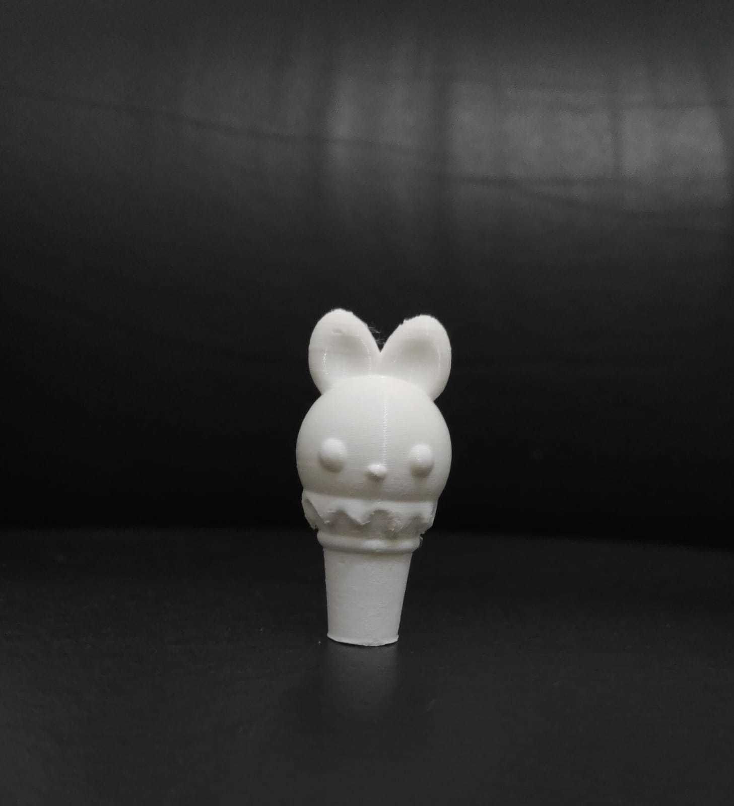 Bunny Ice cream 3D print model_3