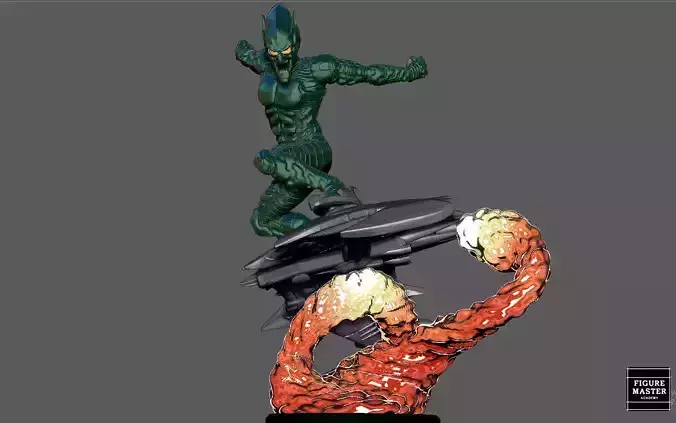 GREEN GOBLIN SPIDERMAN NO WAY HOME MCU MARVEL WILLEM DAFOE 3D print model