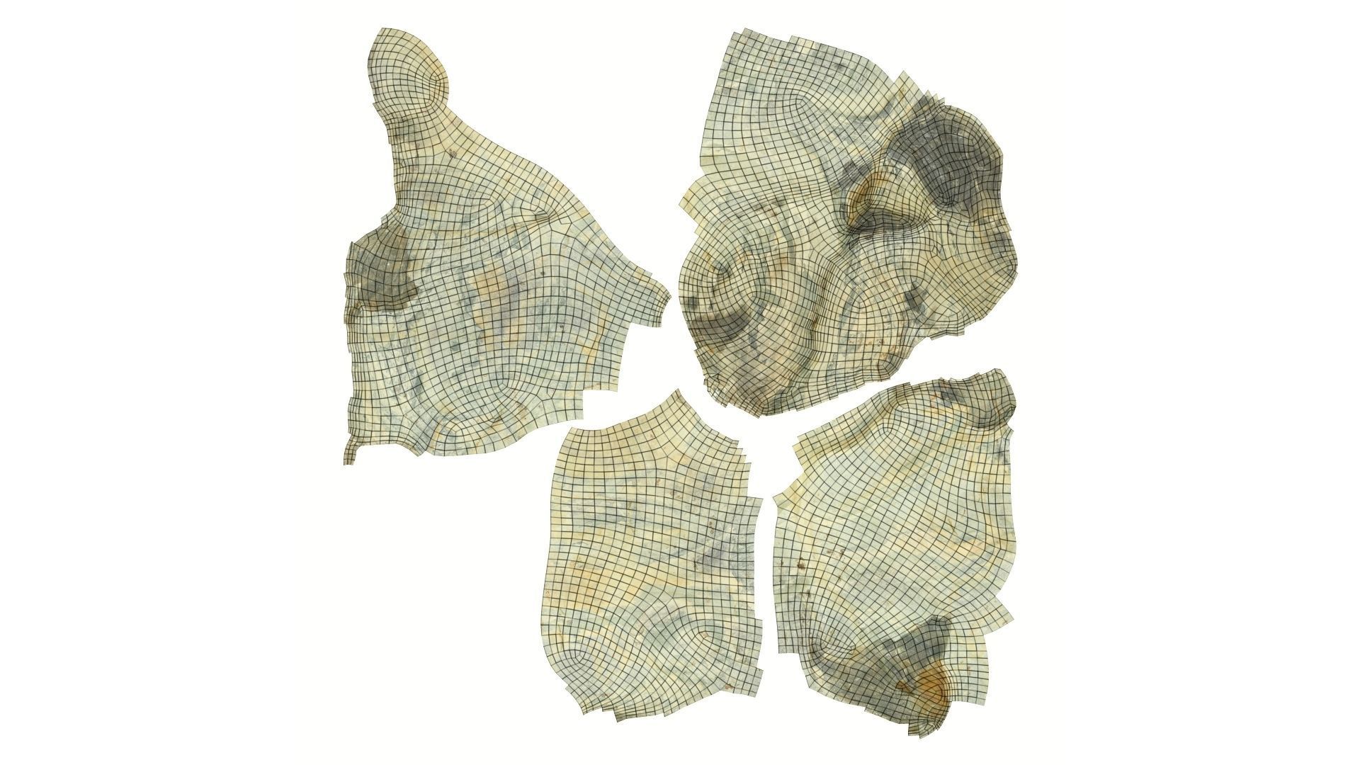 Natural Stone Raw Scanned 3D model_14