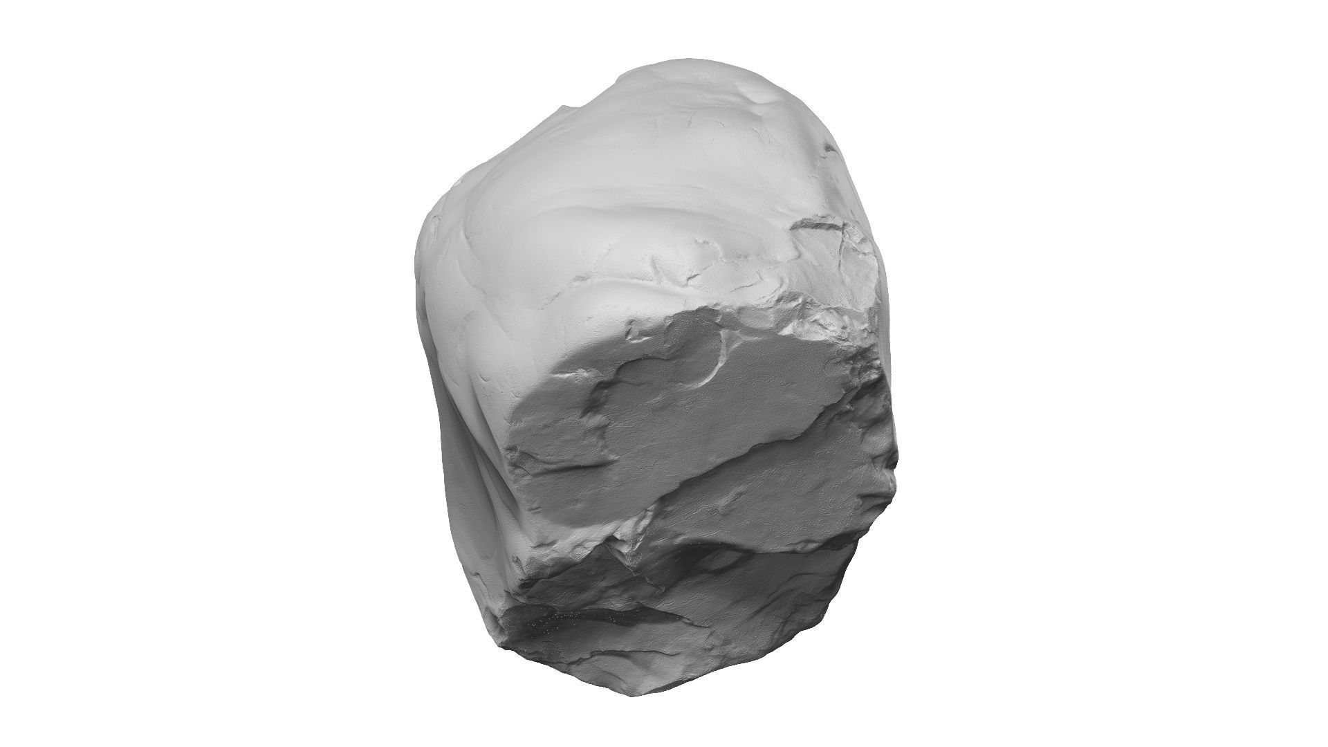 Natural Stone Raw Scanned 3D model_12