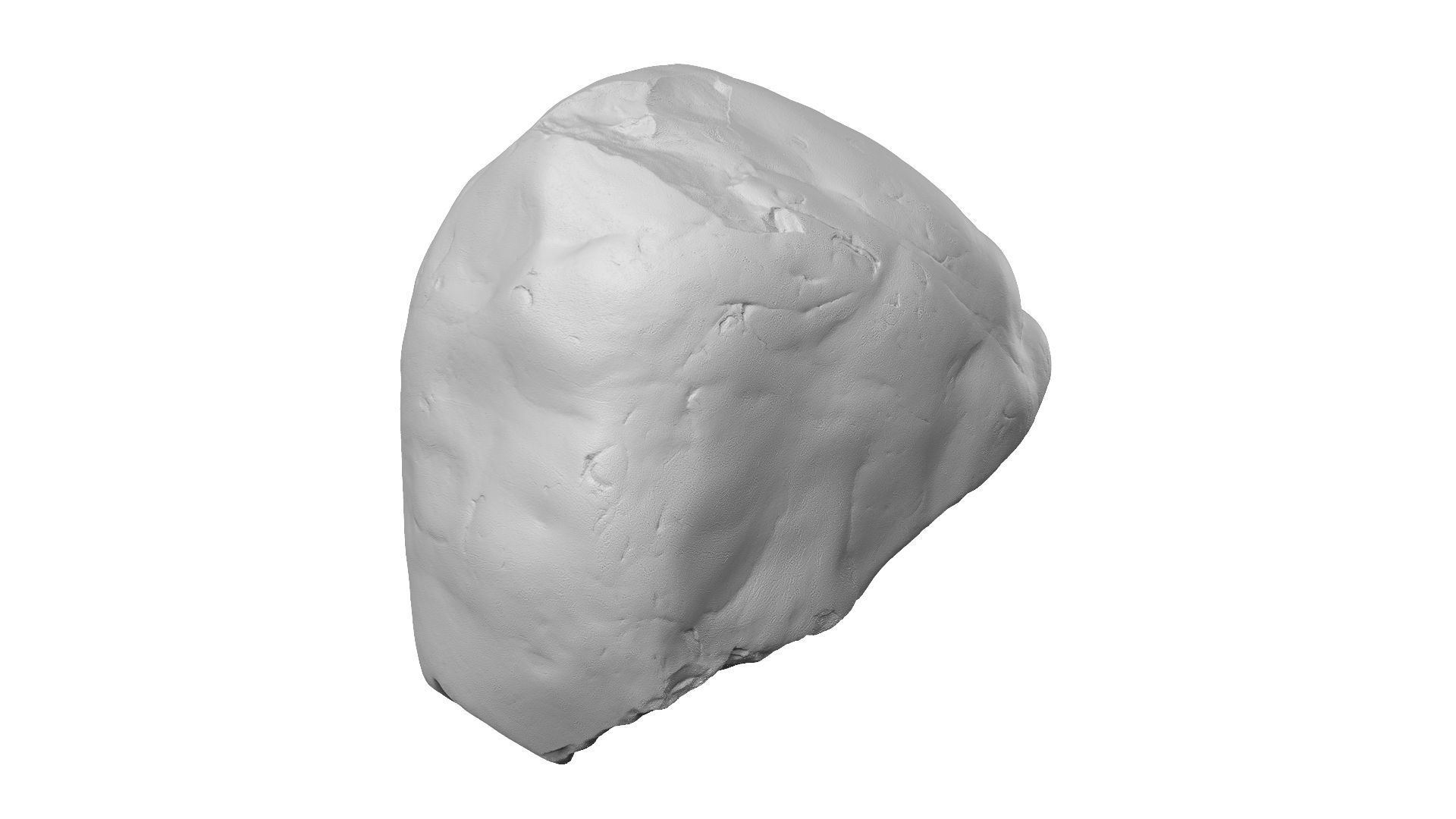 Natural Stone Raw Scanned 3D model_1