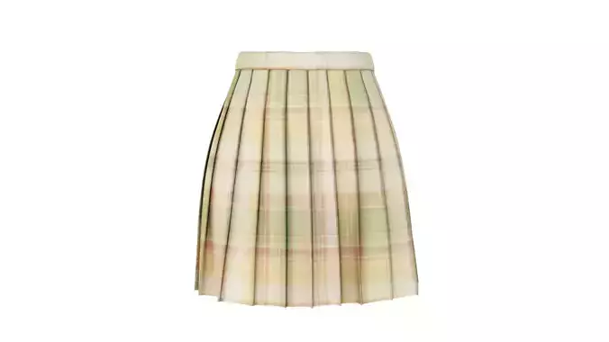 skirt uniform woman outfit v24