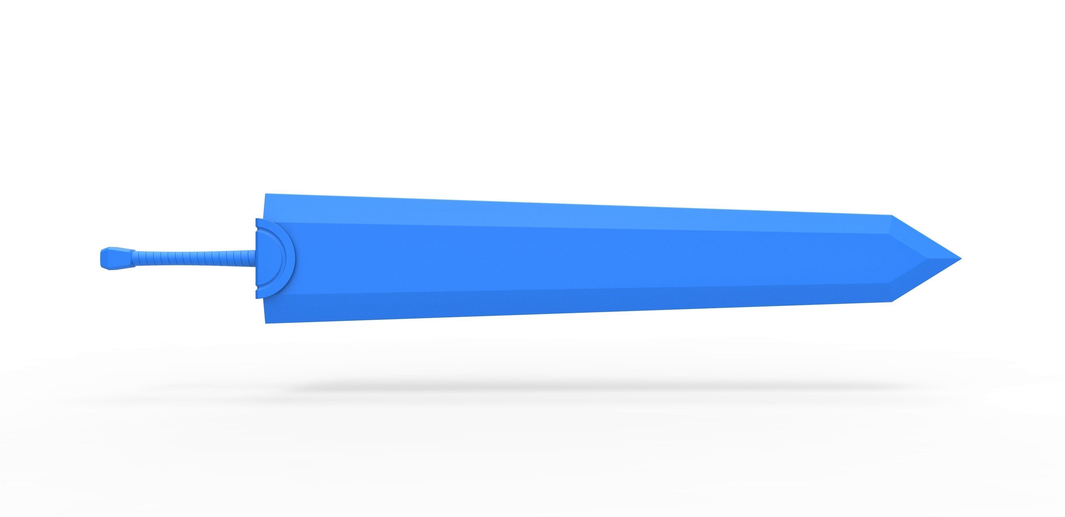 Dragonslayer sword from the manga Berserk 3D print model_19