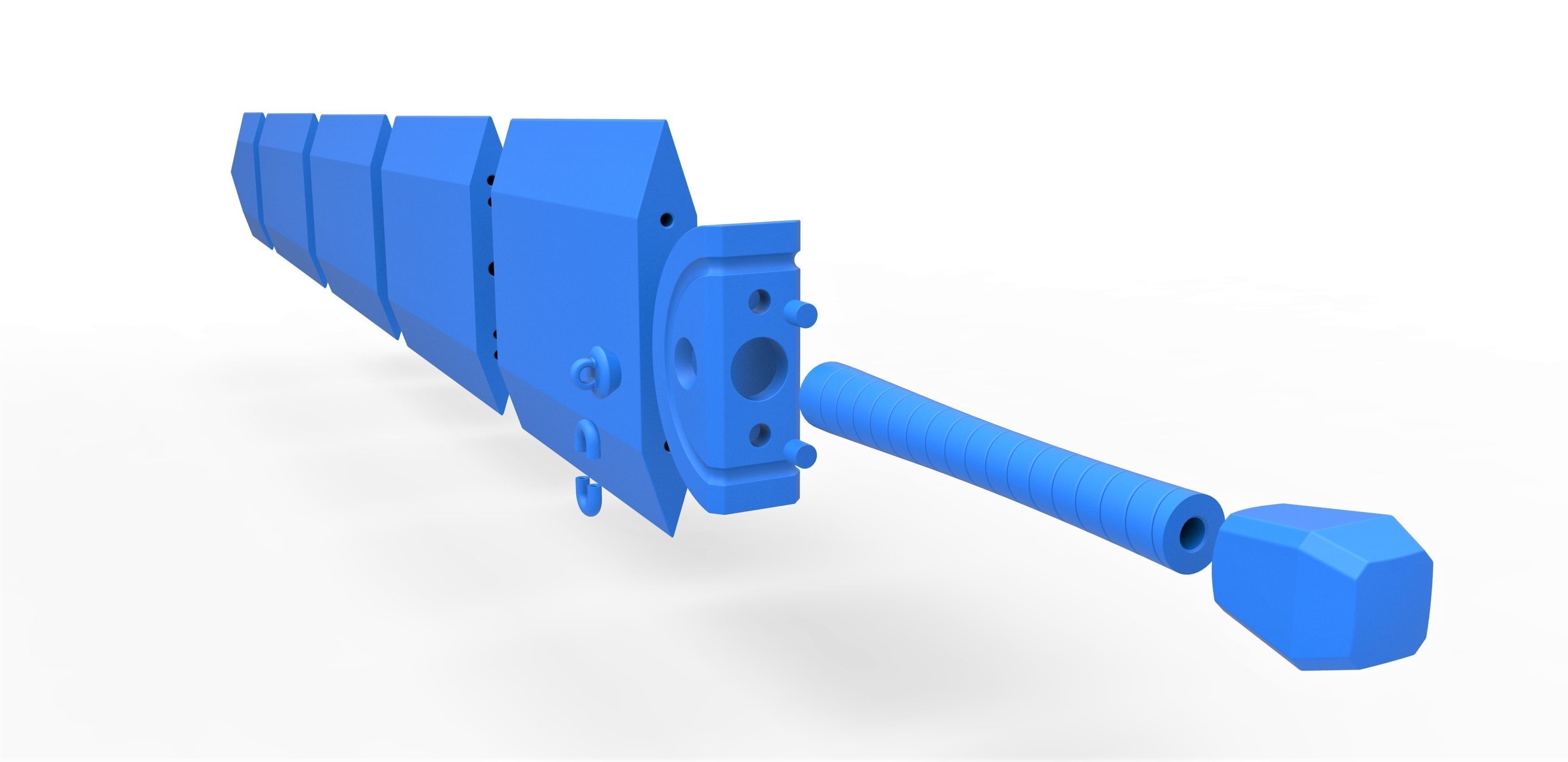 Dragonslayer sword from the manga Berserk 3D print model_24