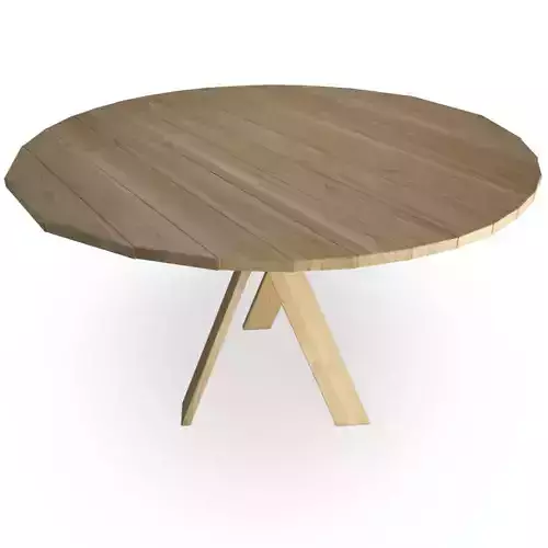 AtelierS Wooden Round Table