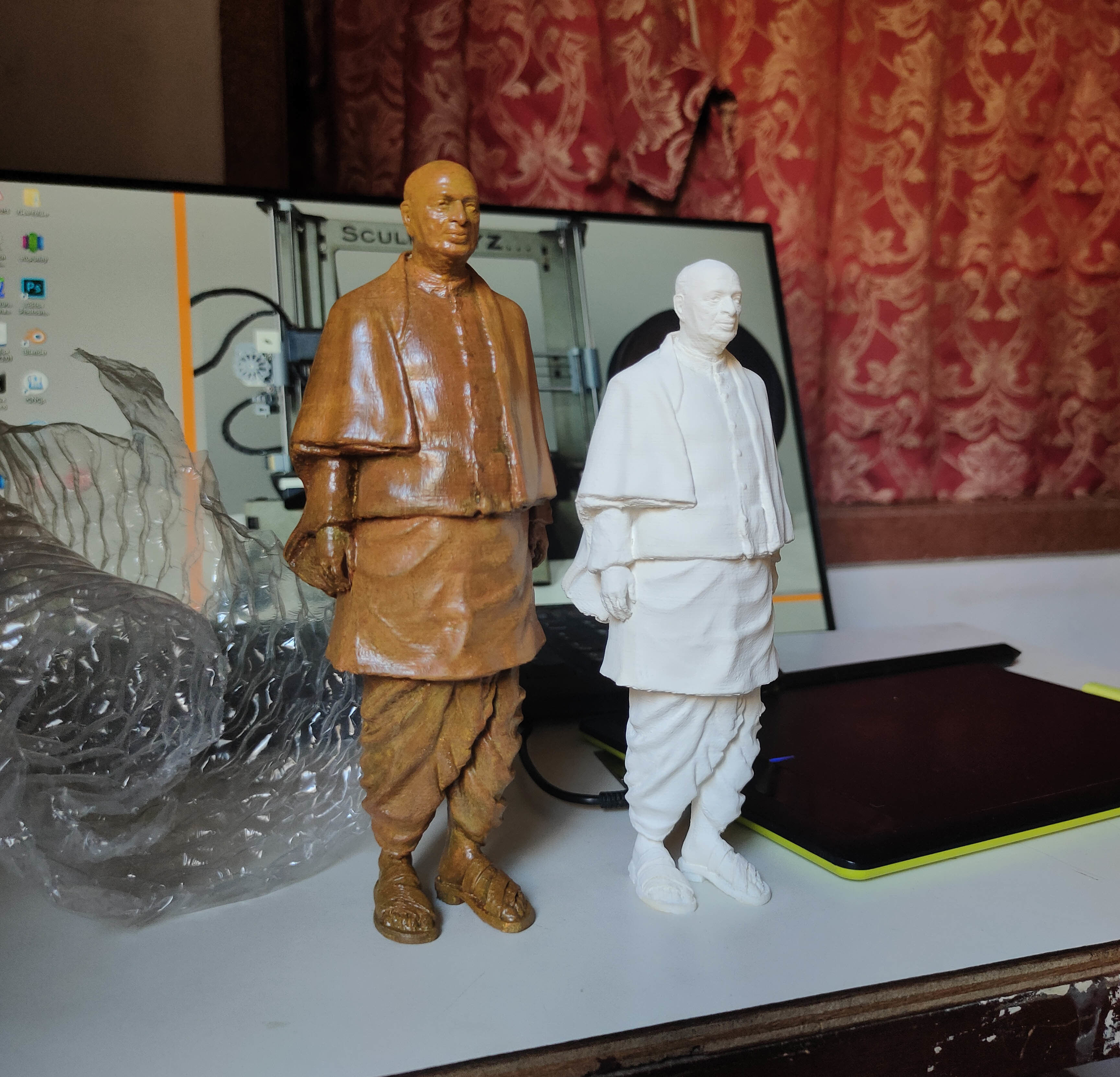 STATUE OF UNITY TALLEST STATUE SARDAR VALLABHBHAI PATEL 3D print model_3