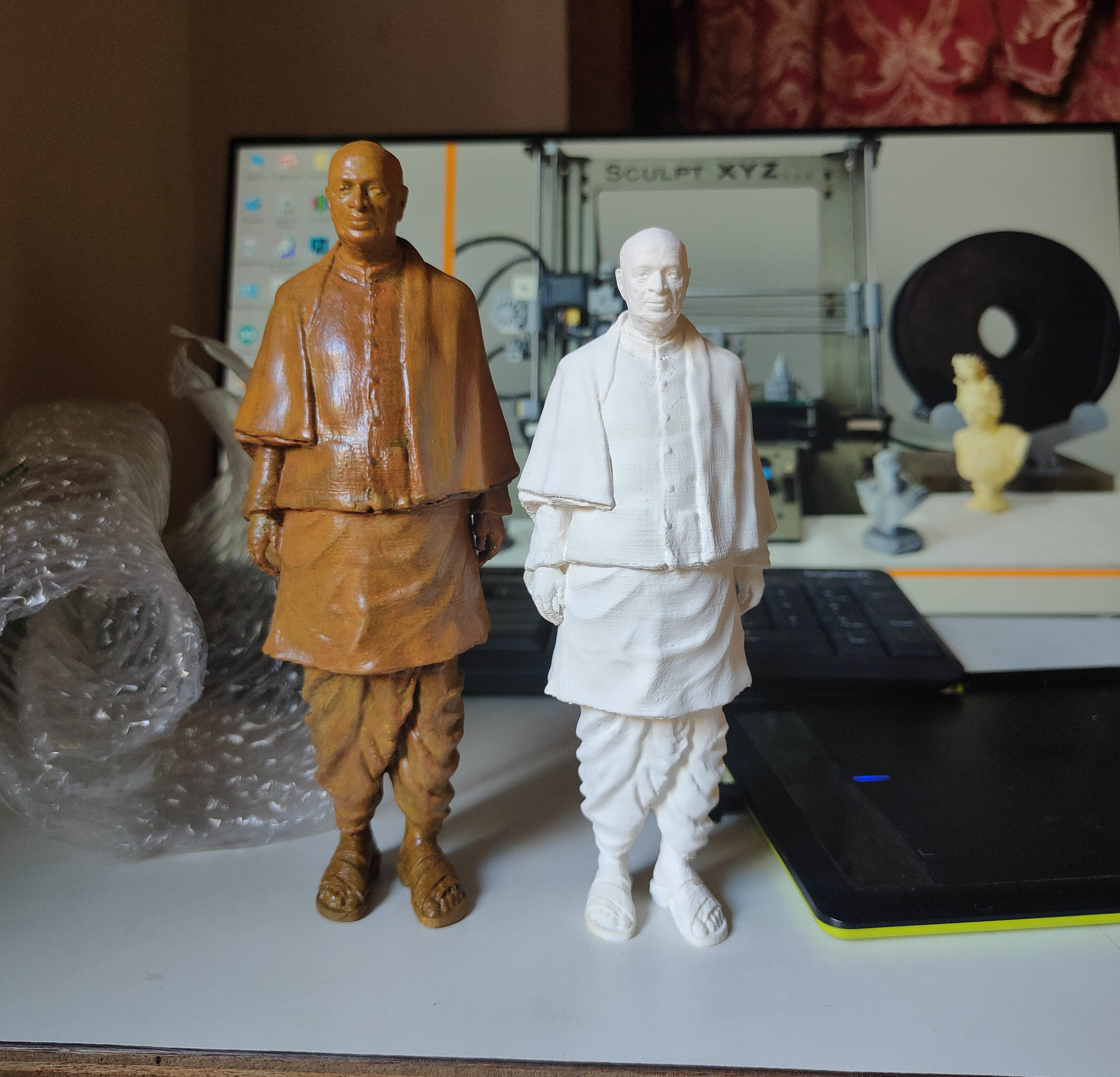 STATUE OF UNITY TALLEST STATUE SARDAR VALLABHBHAI PATEL 3D print model_1