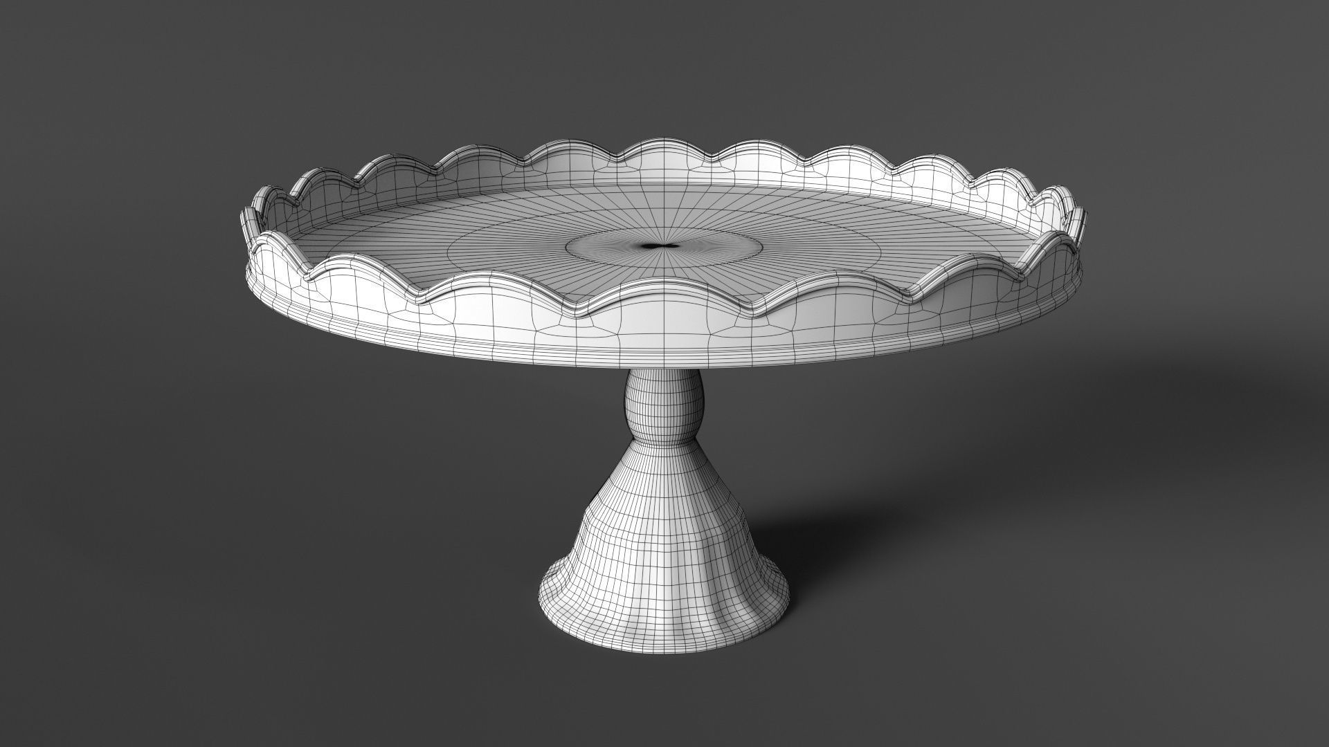 Cake Stand 3D model 3D model_1