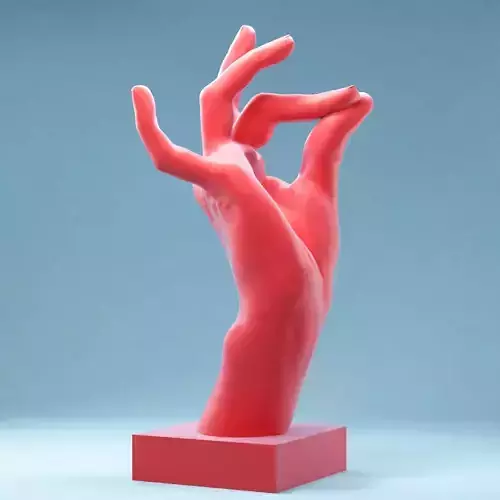 Hands 9 hand 3D print model
