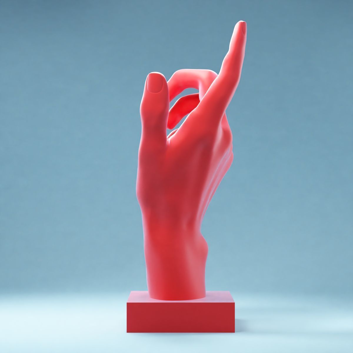 Hands 7 hand sculpture 3D print model_7