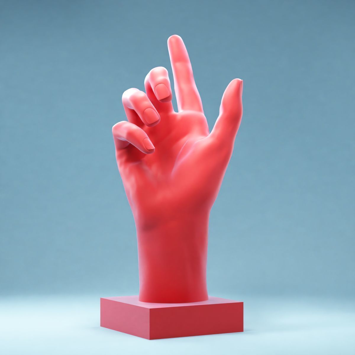 Hands 7 hand sculpture 3D print model_11
