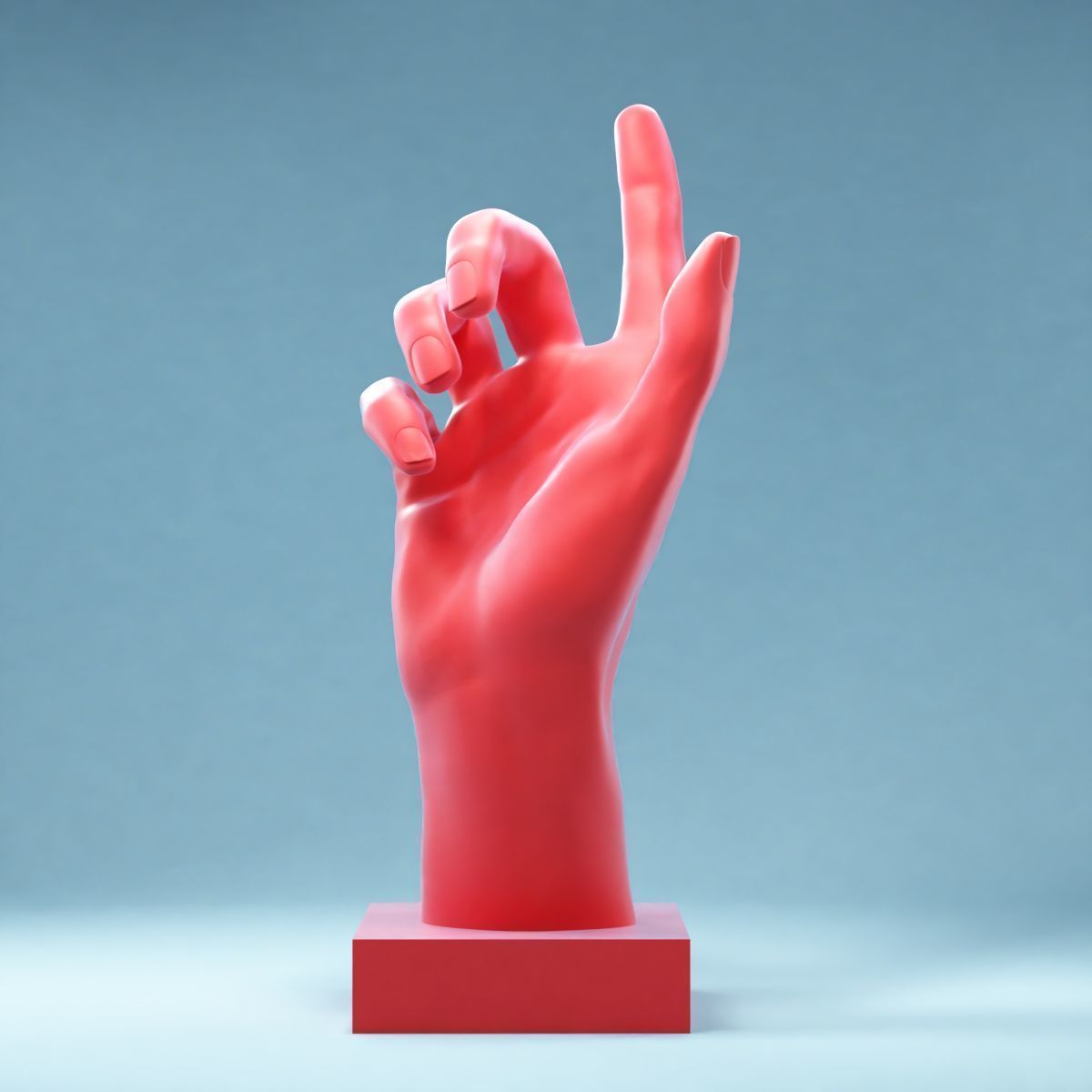 Hands 7 hand sculpture 3D print model_10