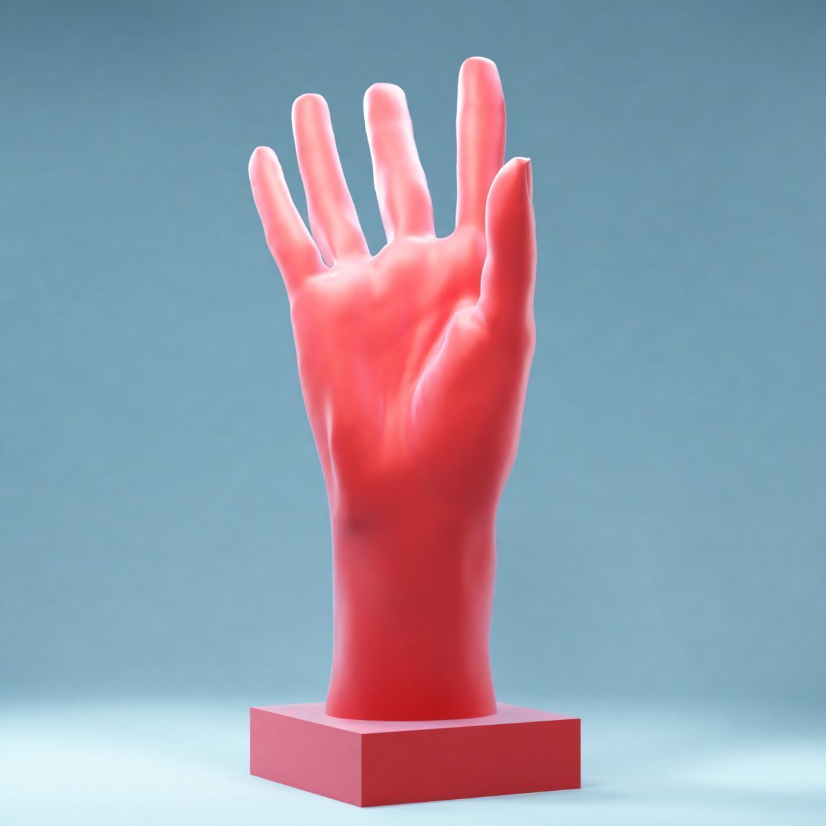 Hands 4 mannequin hand 3D print model_10