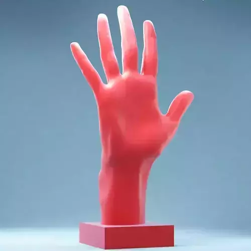 Hands 2 mannequin hand 3D print model