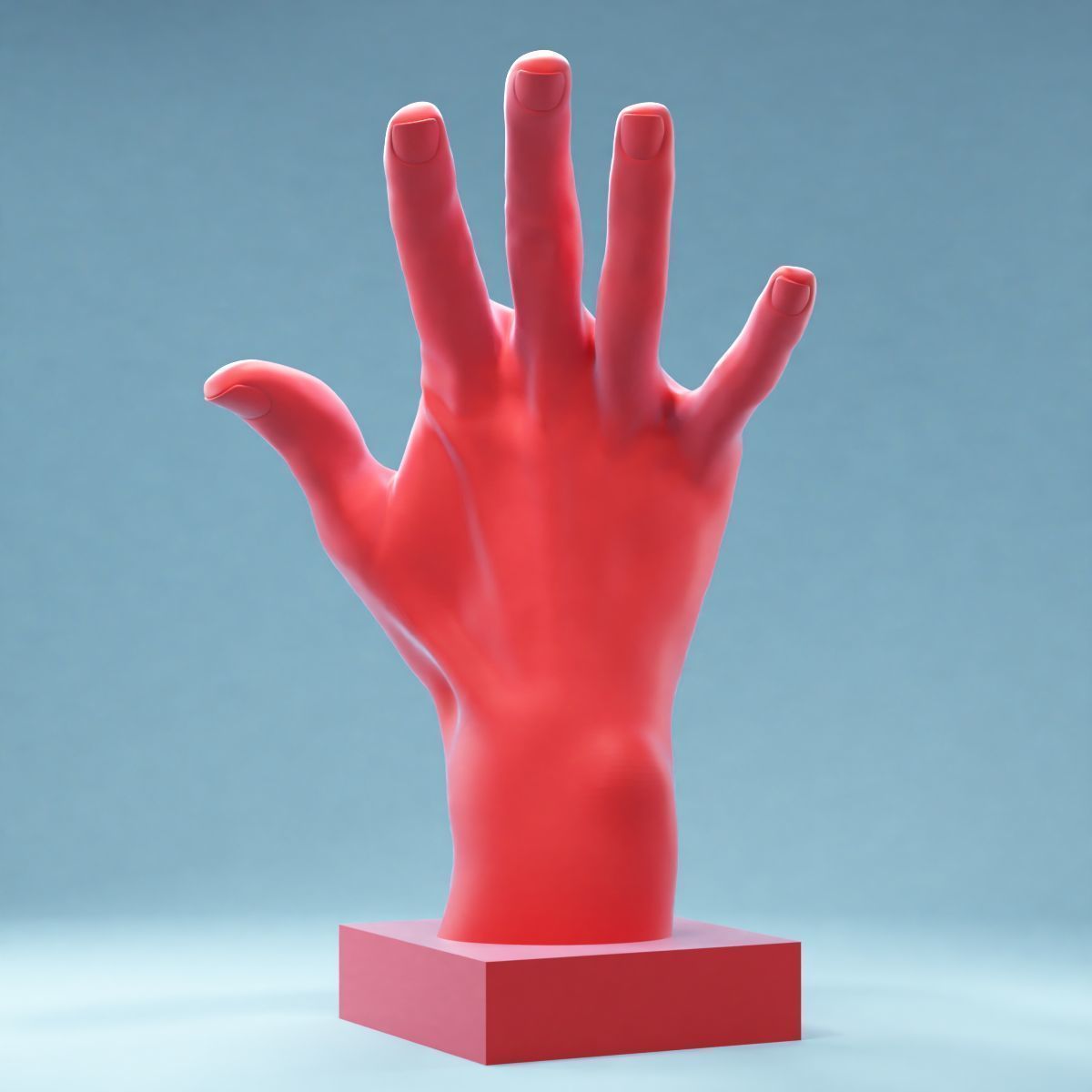 Hands 12 3D print model_2