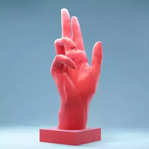 Hands 11 3D print model