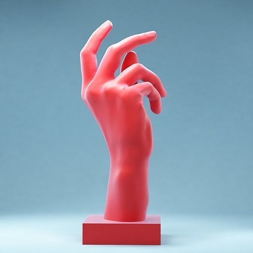 Hands 10 3D print model