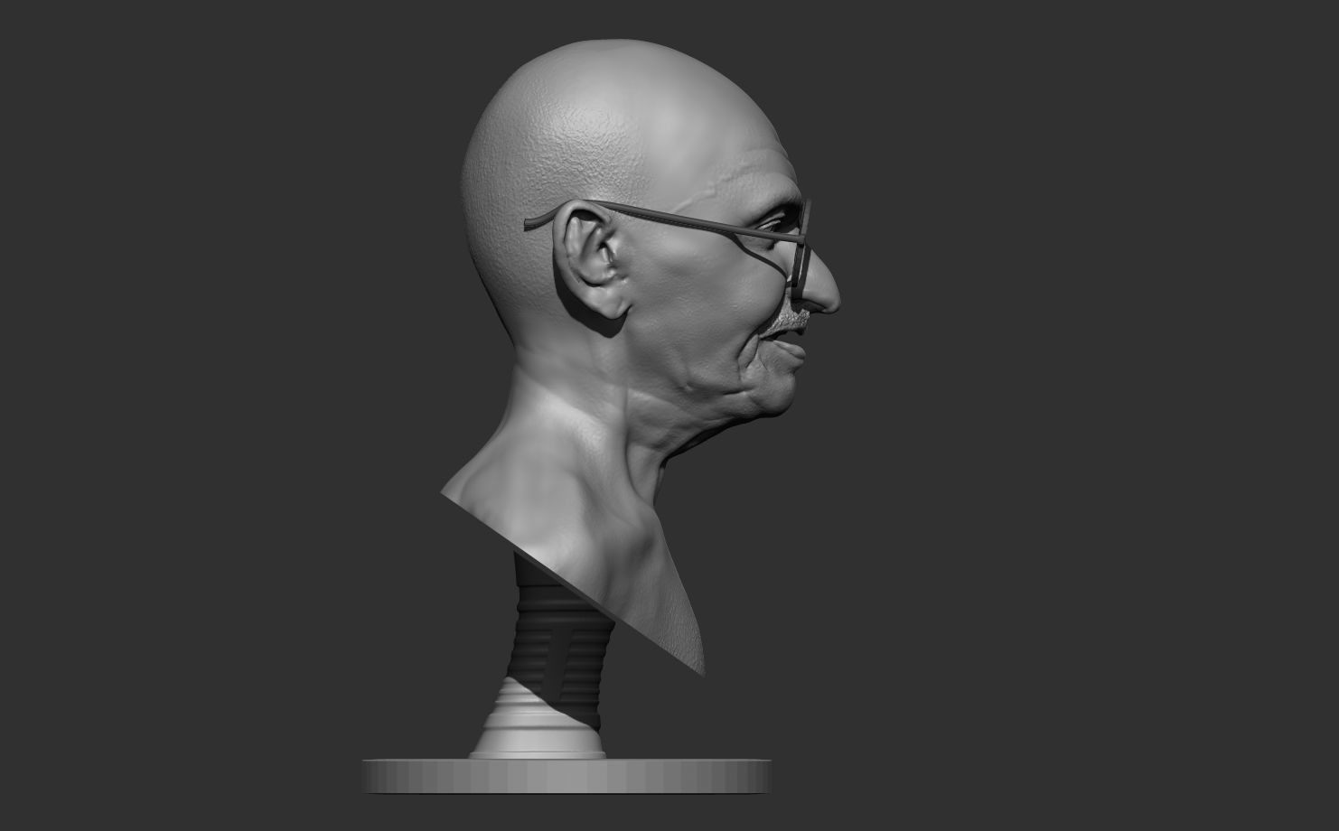 MAHATMA GANDHI MOHANDAS KARAMCHAND GANDHI BAPU FATHER OF NATION 3D print model_1