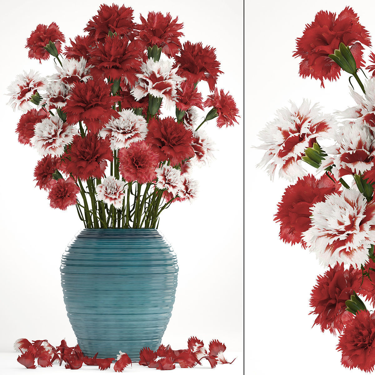 Collection of bouquets 30 pieces 3D model_15