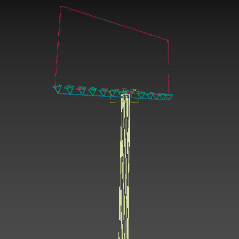 Freeway Billboard 3D model_6
