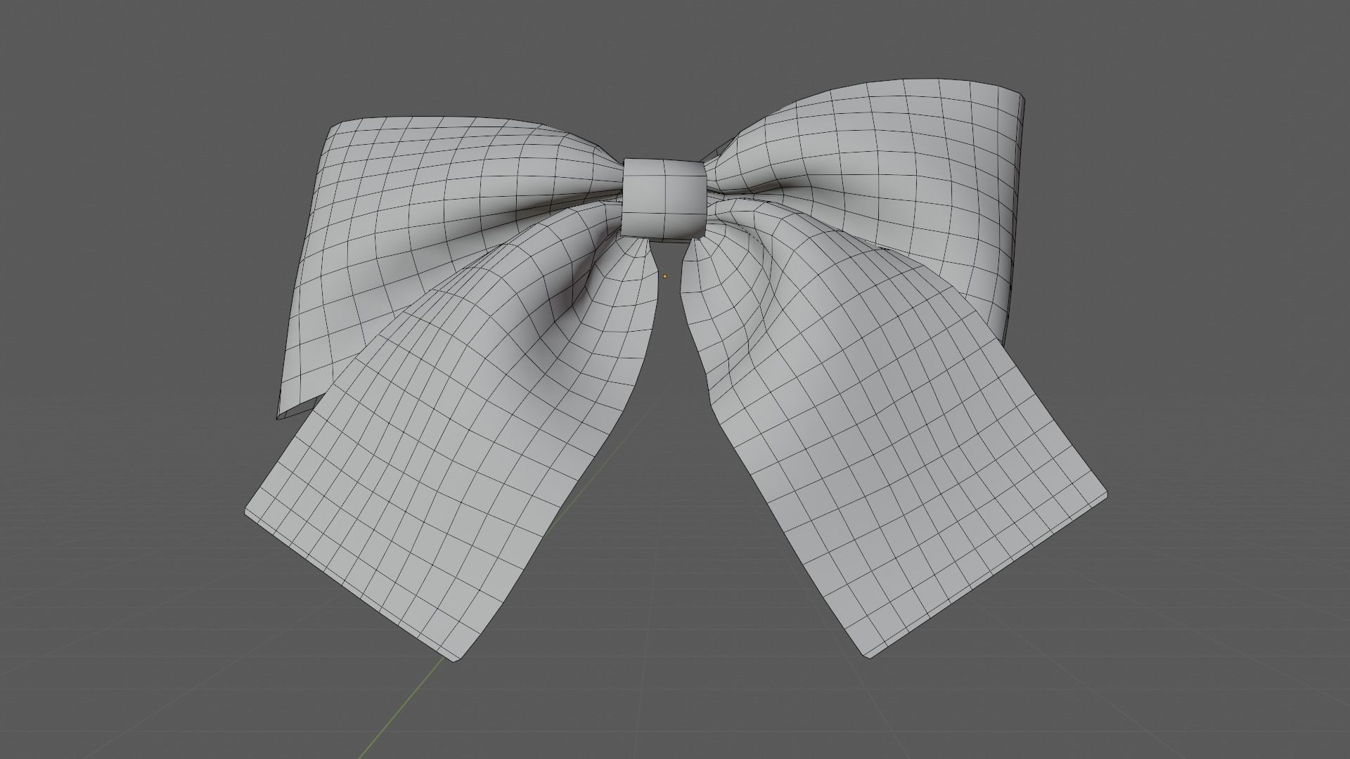 Bow uniform student outfit v25 3D model_8