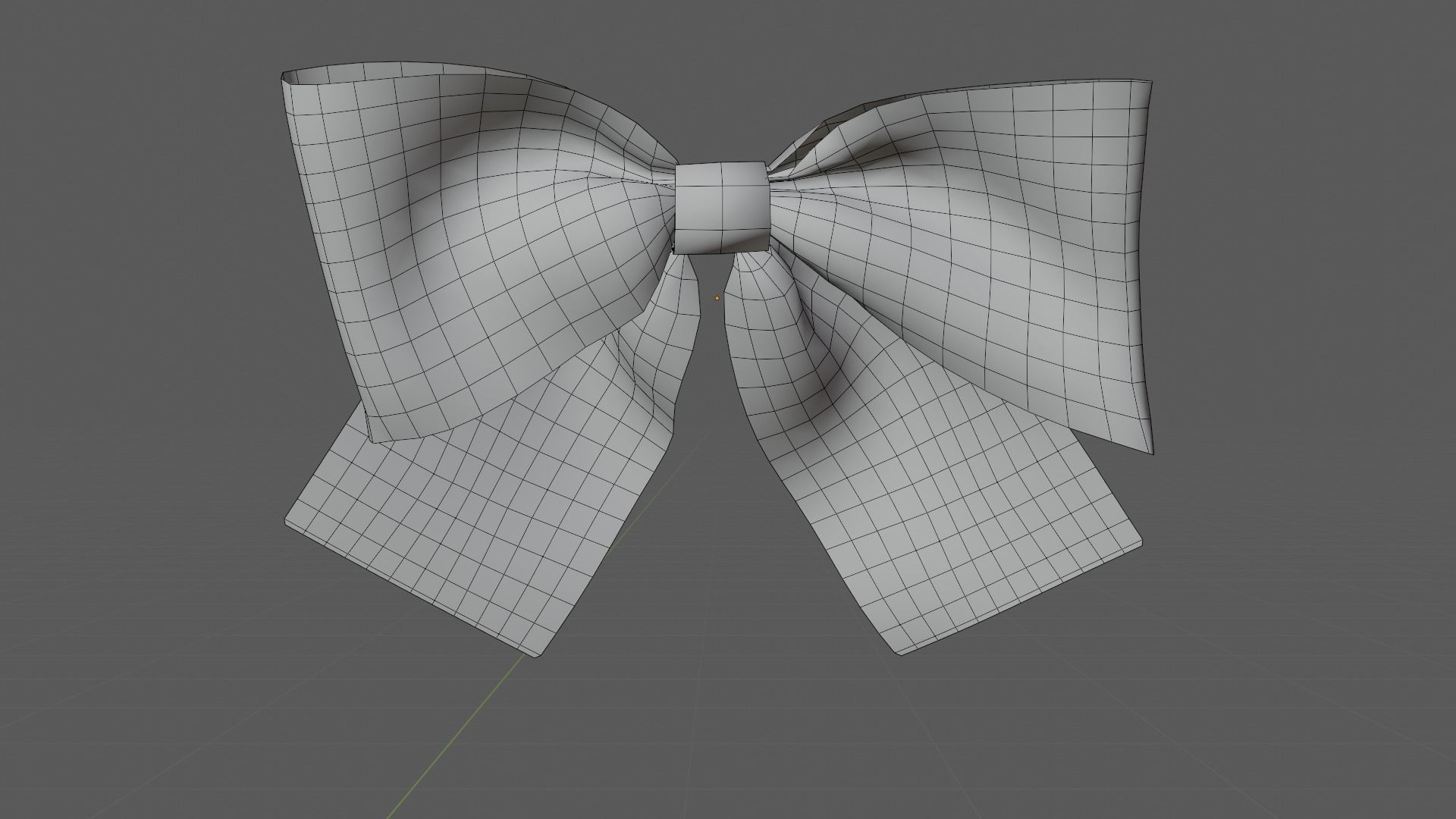 Bow uniform student outfit v25 3D model_9