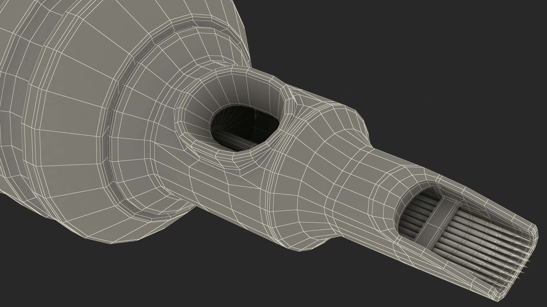 Cheyenne Hawk Tattoo Machine Pen 3D model_22