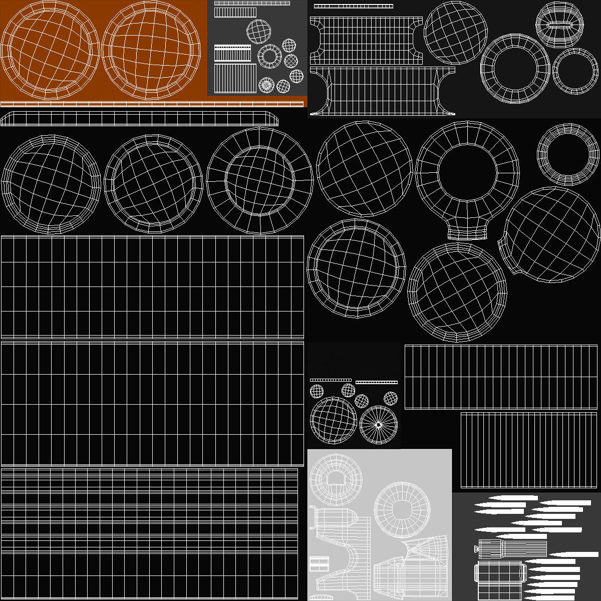 Cheyenne Hawk Tattoo Machine Pen 3D model_13