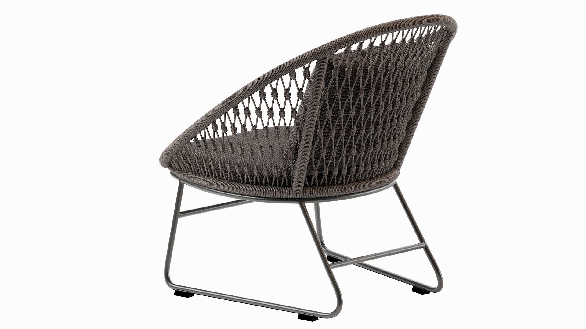 Outdoor Lounge Chair Coco Republic Bolletti 3D model_7