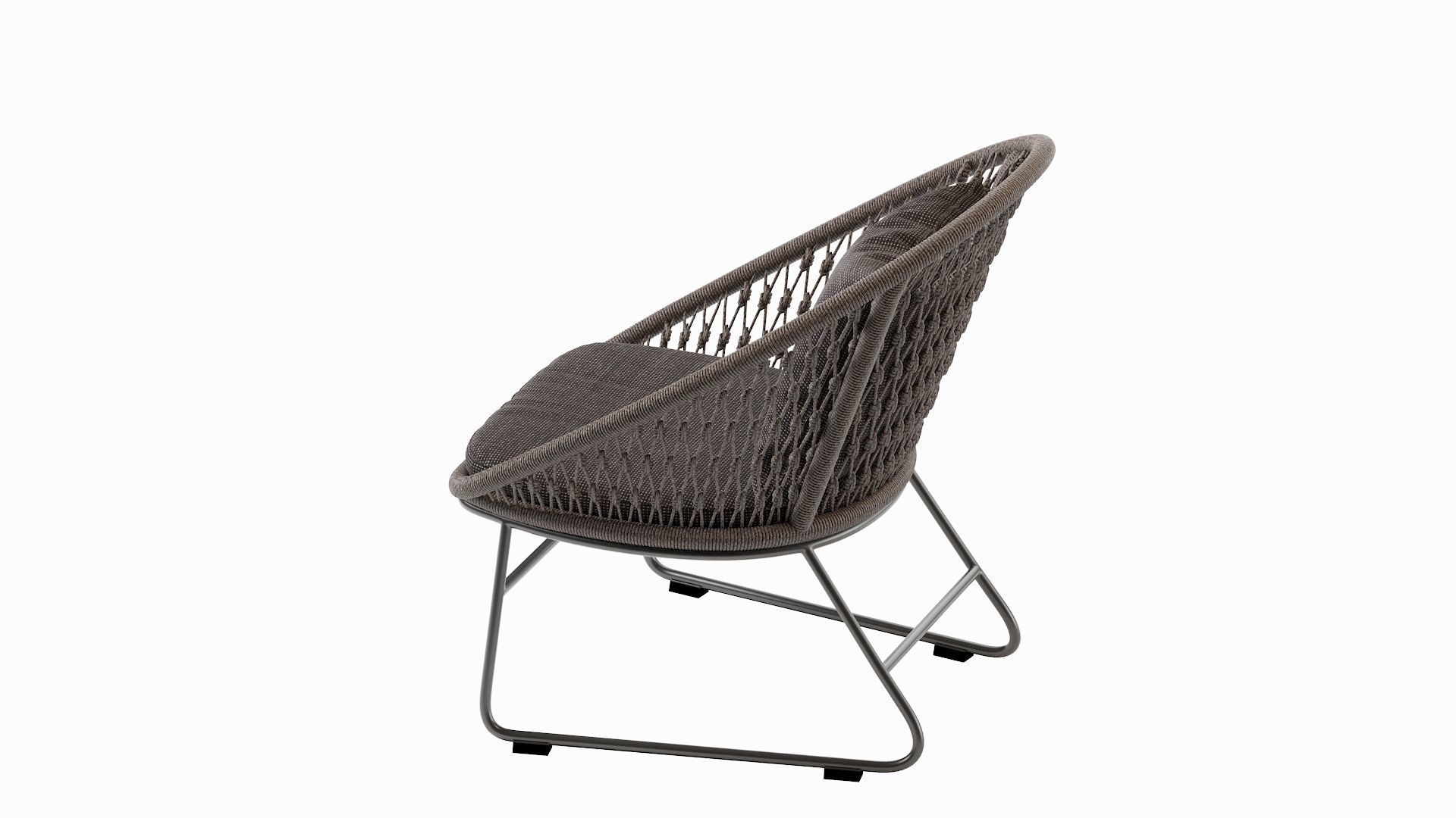 Outdoor Lounge Chair Coco Republic Bolletti 3D model_5