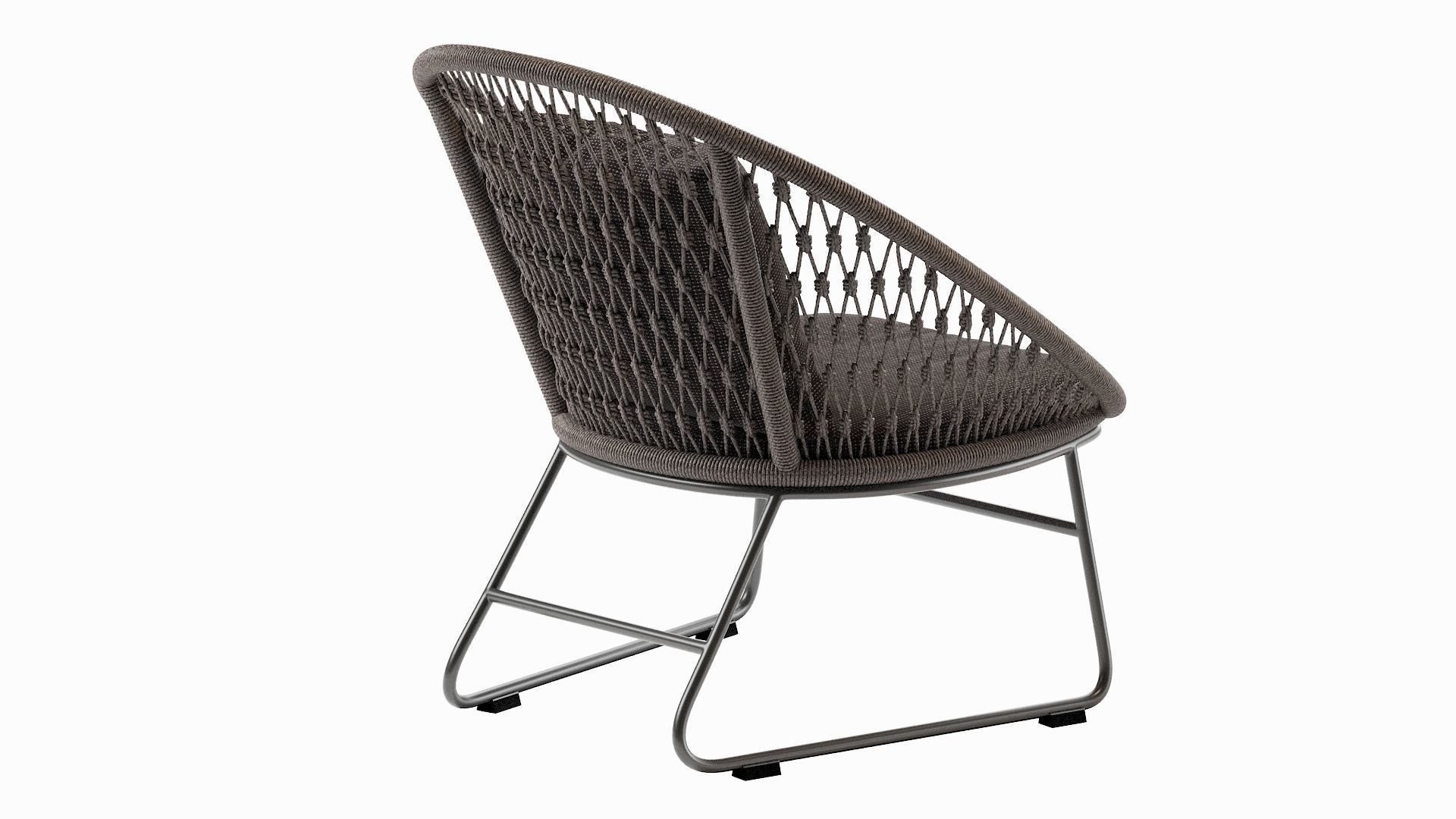 Outdoor Lounge Chair Coco Republic Bolletti 3D model_12