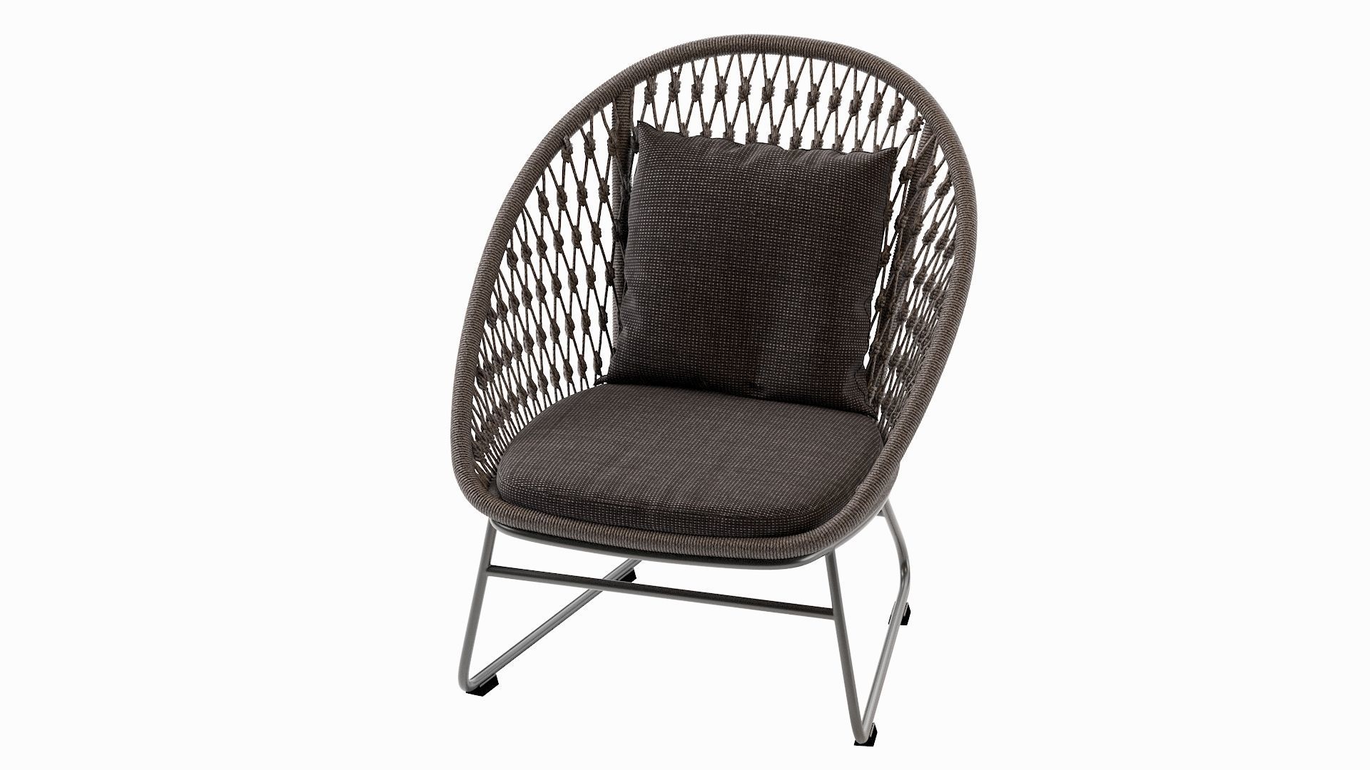 Outdoor Lounge Chair Coco Republic Bolletti 3D model_20