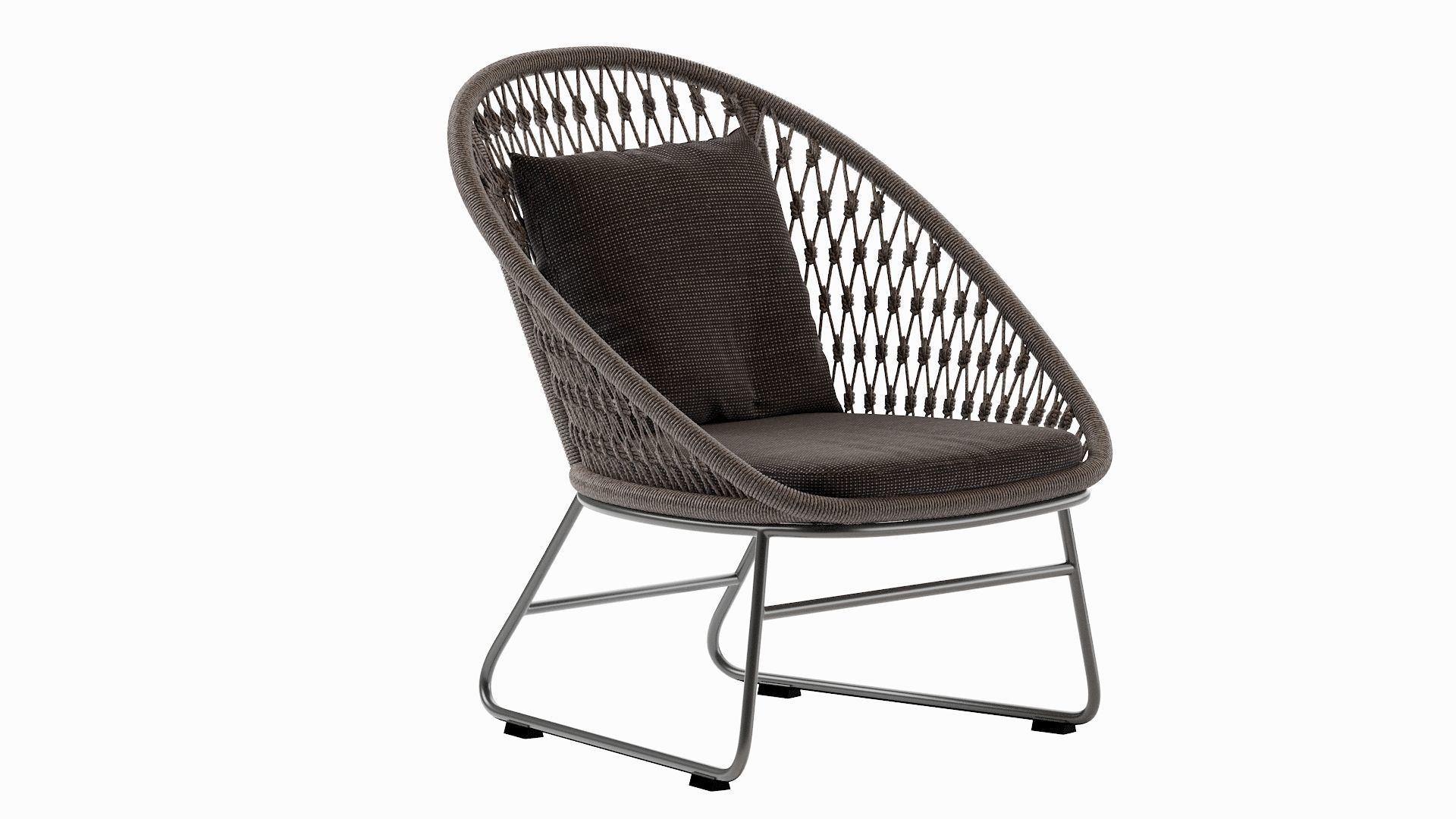 Outdoor Lounge Chair Coco Republic Bolletti 3D model_17