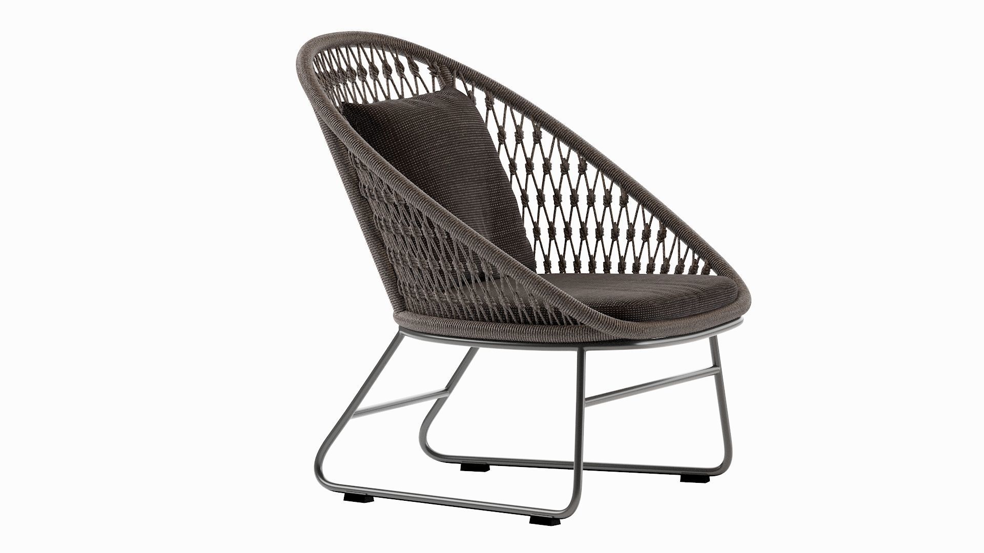 Outdoor Lounge Chair Coco Republic Bolletti 3D model_16