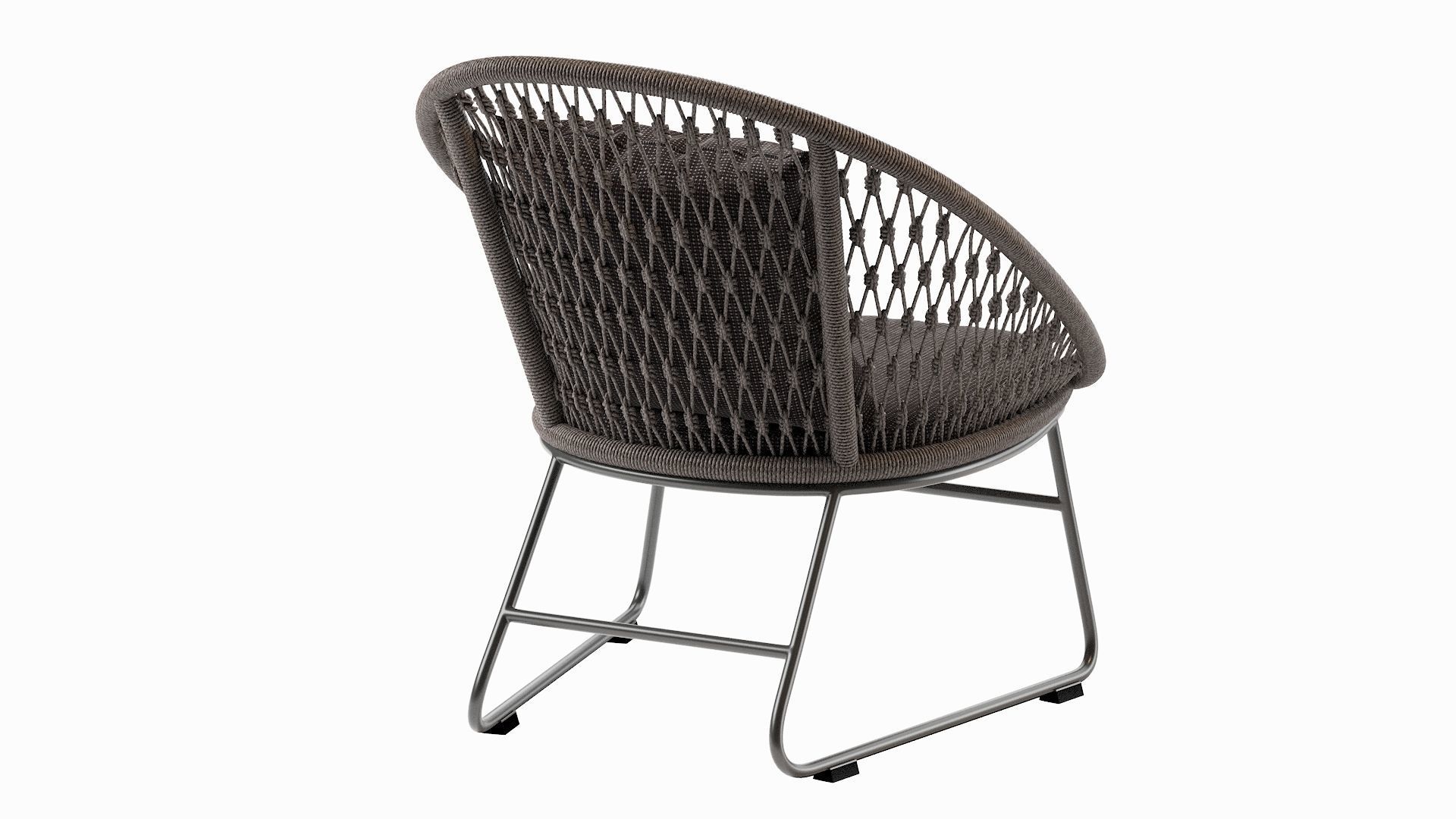 Outdoor Lounge Chair Coco Republic Bolletti 3D model_11