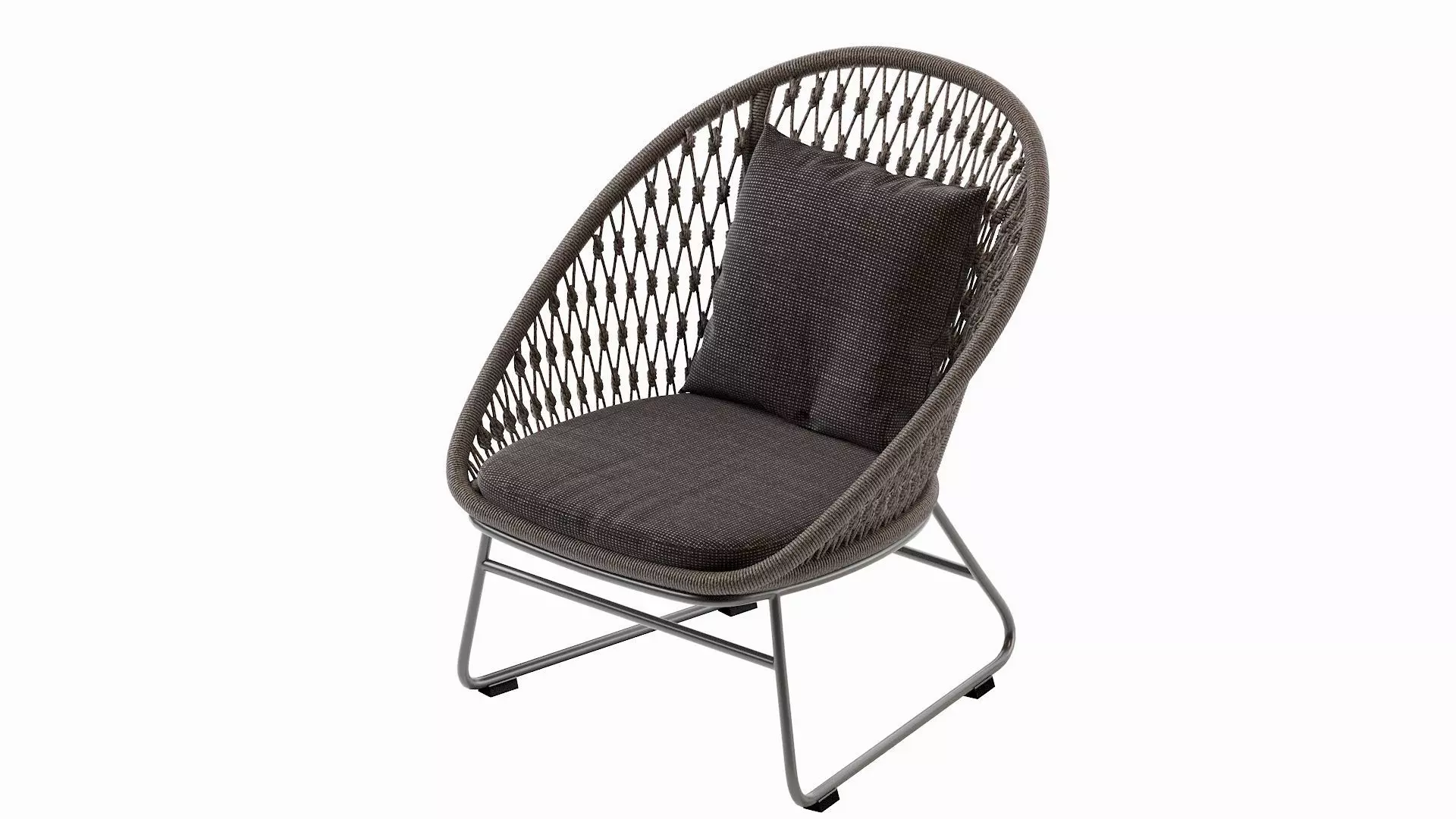 Outdoor Lounge Chair Coco Republic Bolletti 3D model_0