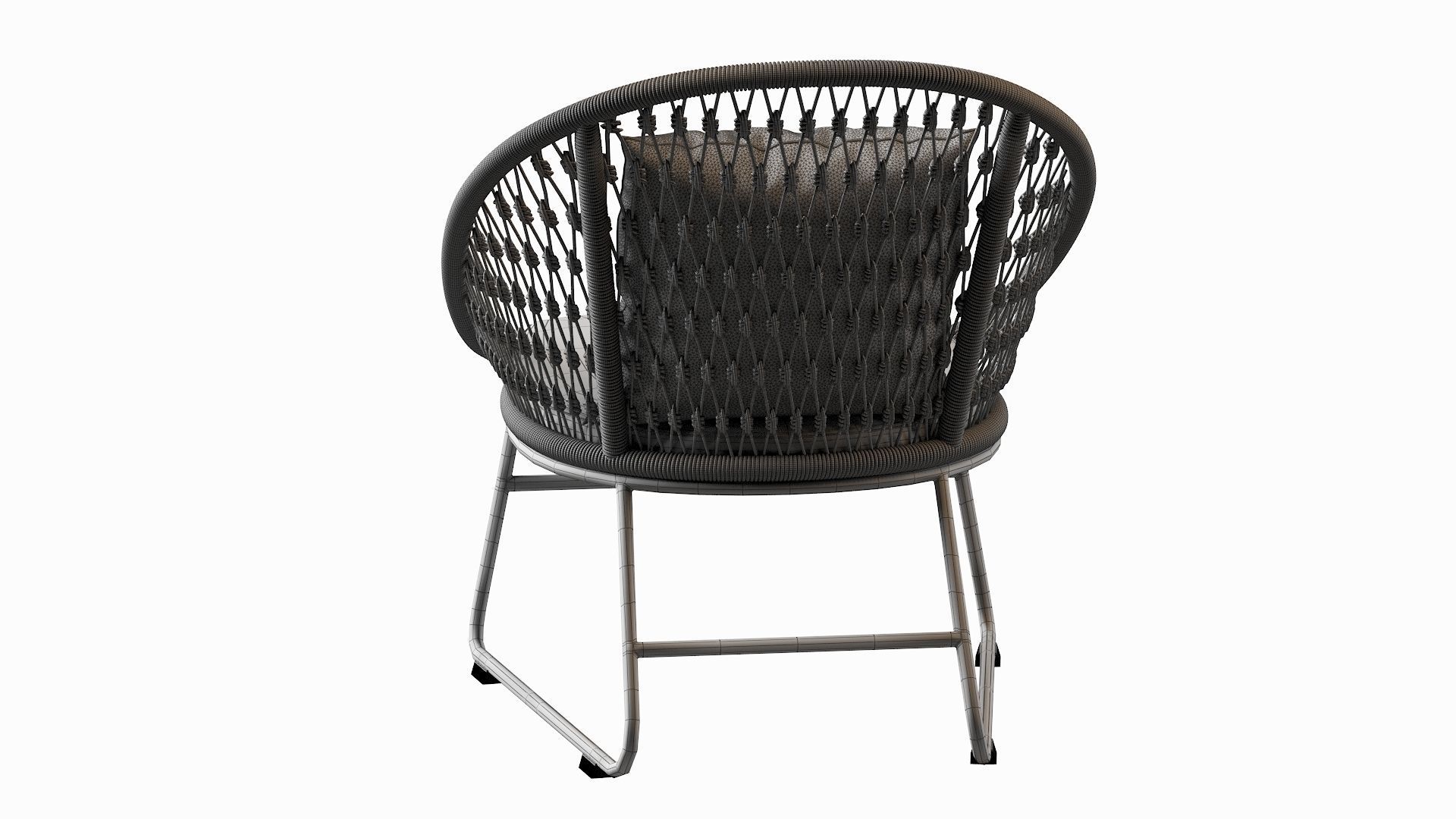 Outdoor Lounge Chair Coco Republic Bolletti 3D model_31