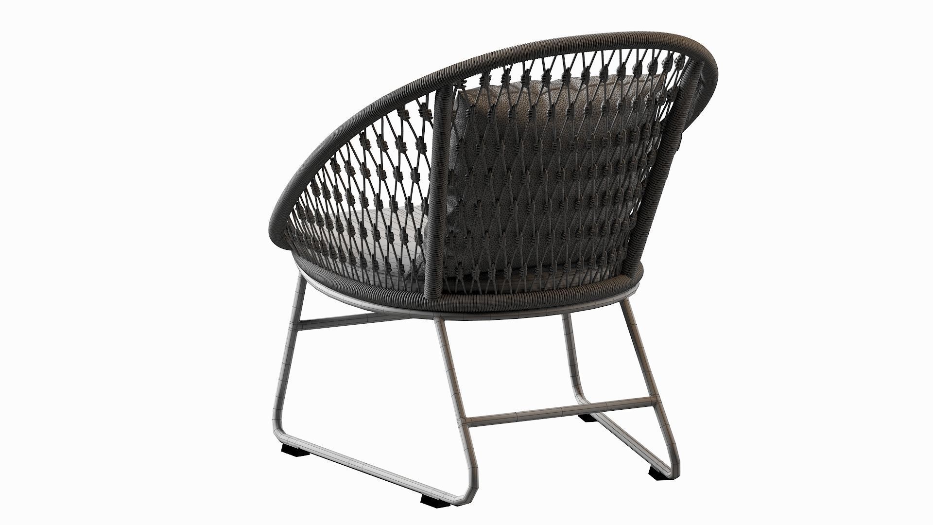 Outdoor Lounge Chair Coco Republic Bolletti 3D model_34