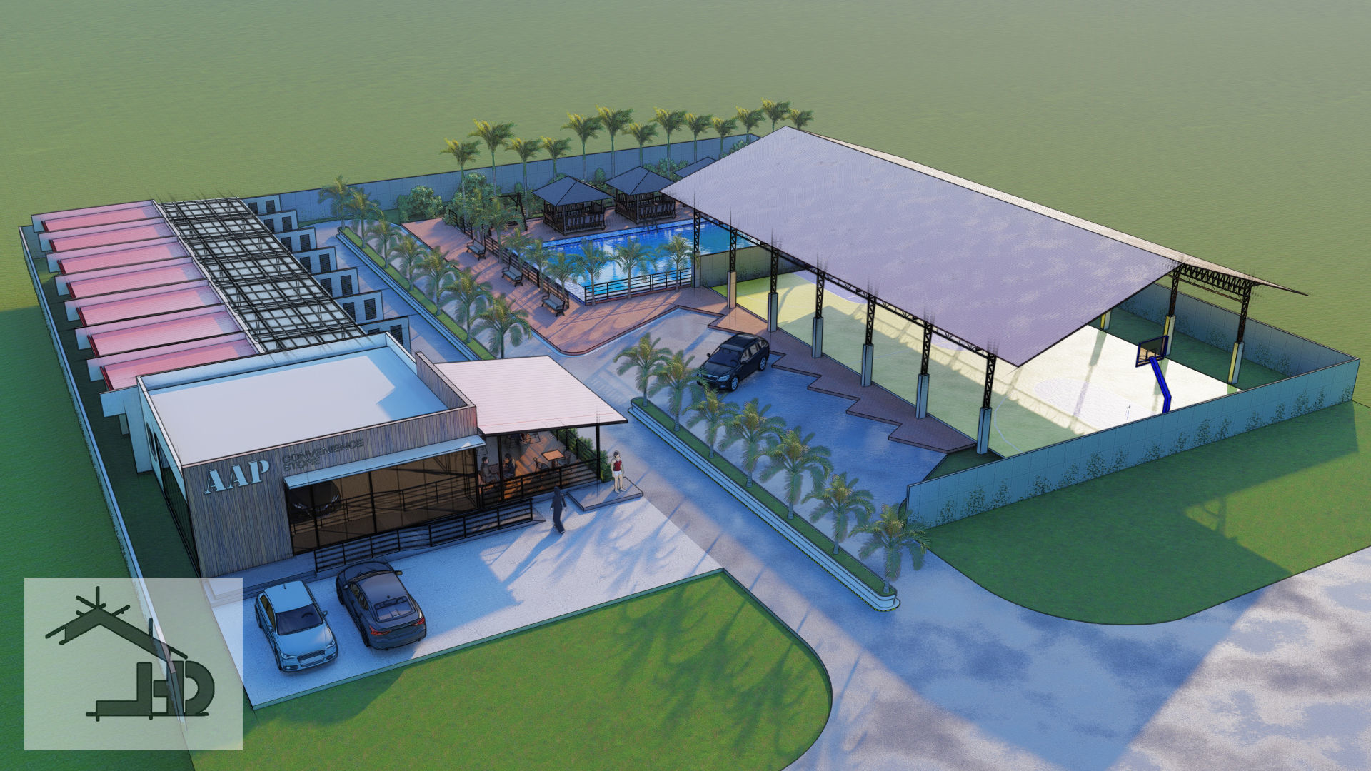 Recreational Type Project 3D model_1