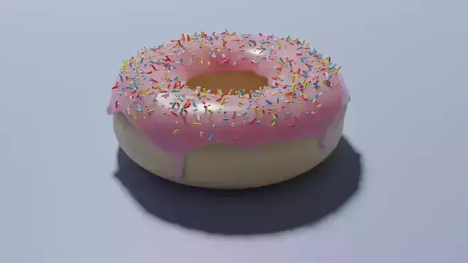 Donut blender Free 3D model