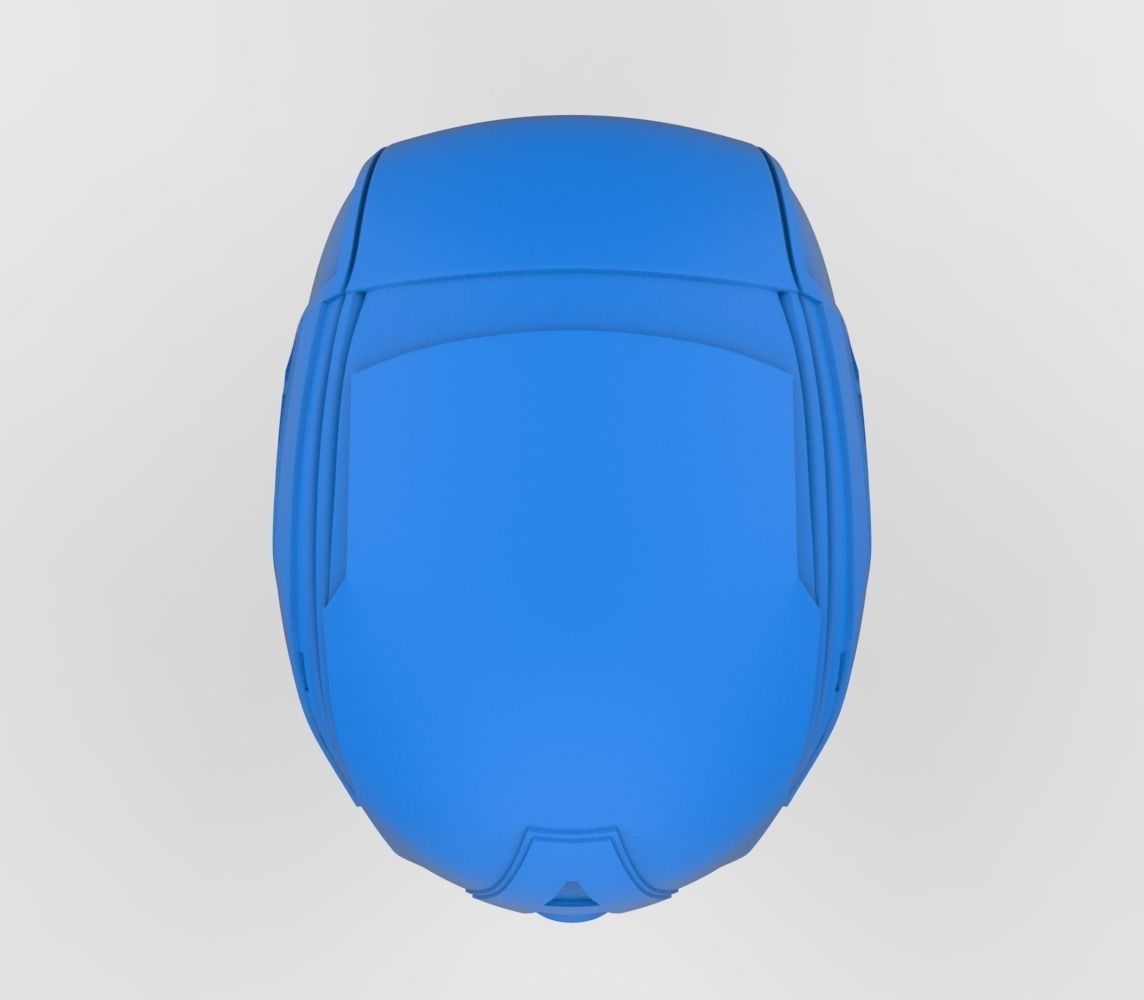 Captain America Helmet Marvel Comic Cosplay 3D print model  3D print model_4