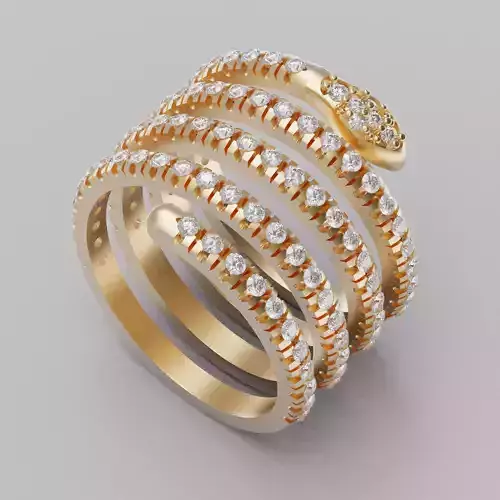 snake ring