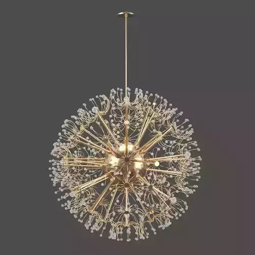 Pendant Lights Modern Dandelion Led Crystal Ball