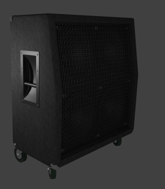Speaker Cabinet 4x12 3D model_30