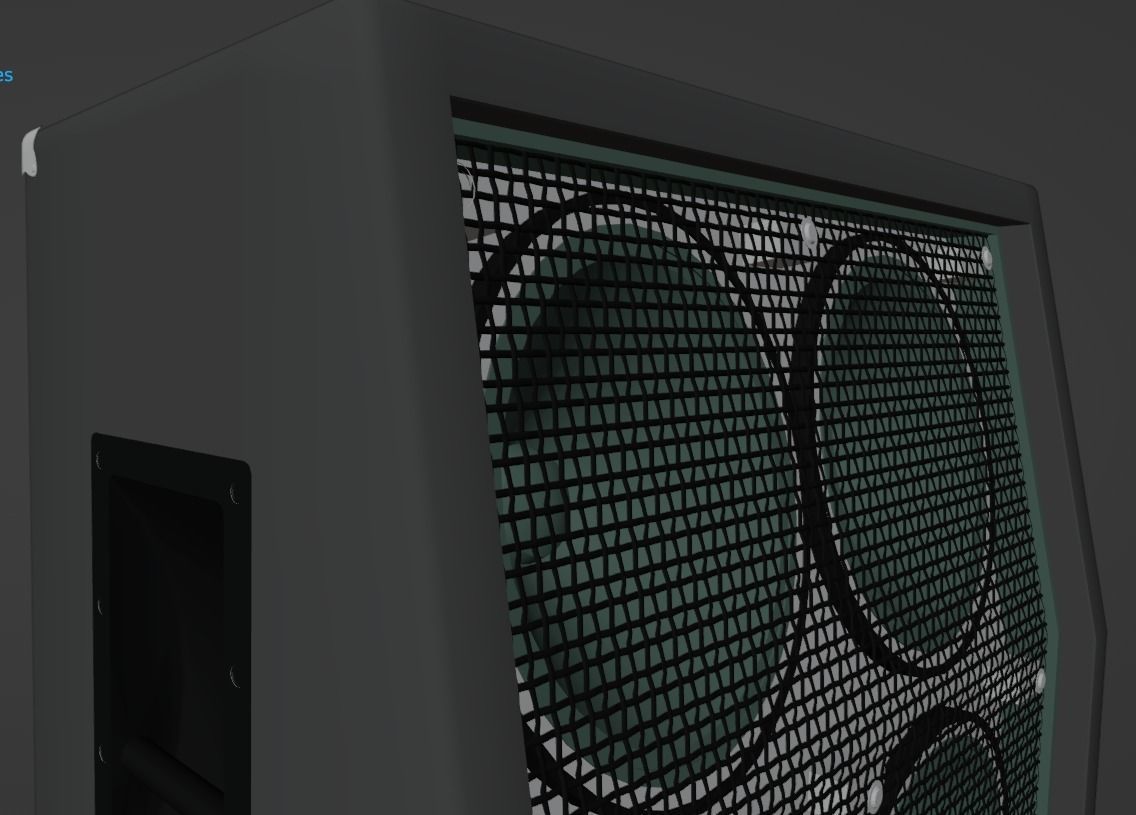 Speaker Cabinet 4x12 3D model_15