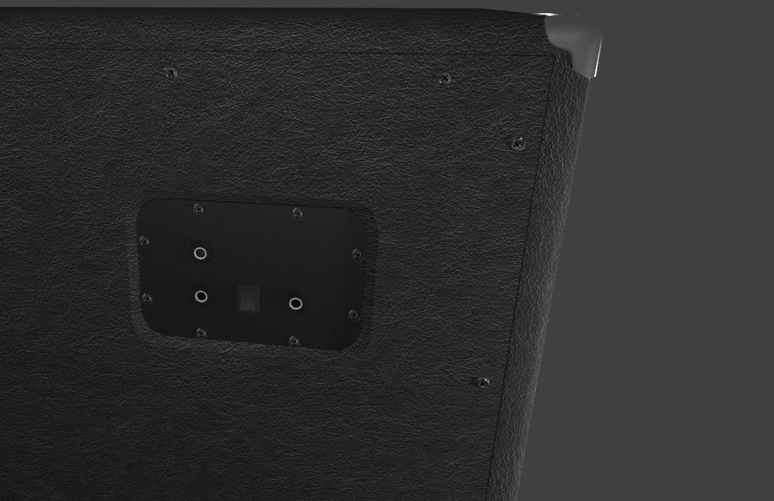 Speaker Cabinet 4x12 3D model_18