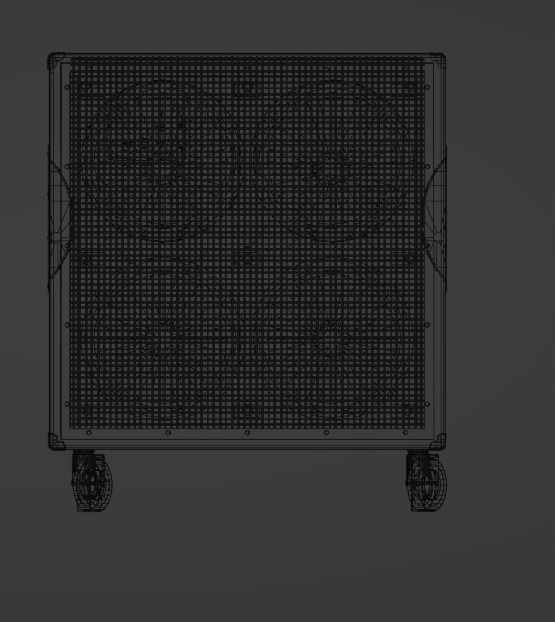 Speaker Cabinet 4x12 3D model_22