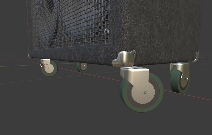 Speaker Cabinet 4x12 3D model_11