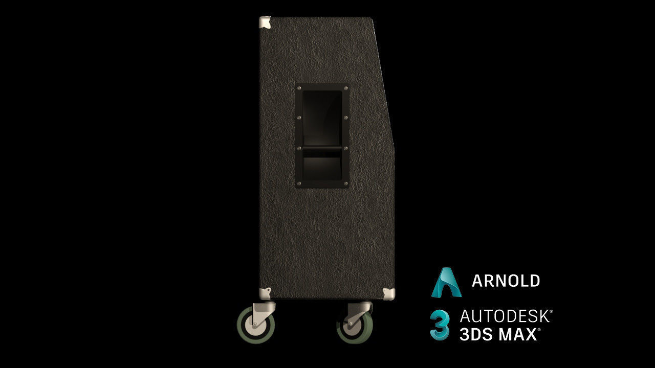 Speaker Cabinet 4x12 3D model_31