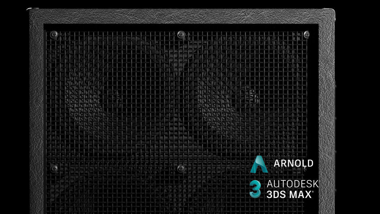 Speaker Cabinet 4x12 3D model_35